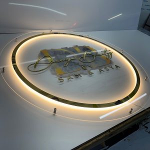 Acrylic wall plaque Wall Logo 1.1 - Sign Company Luton | Professional Signage Company in Luton - Home