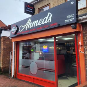 Ahmed Fast Food Project 7 - Sign Company Luton | Professional Signage Company in Luton - Ahmed Fast Food
