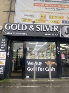 Gold Silver Jewellers 2 - Sign Company Luton | Professional Signage Company in Luton - Gold & Silver Jewellers