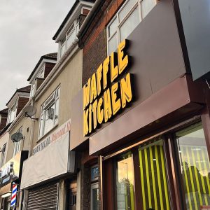 Waffle Kitchen Project 12 - Sign Company Luton | Professional Signage Company in Luton - Waffle Kitchen
