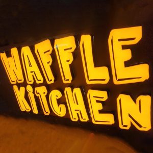 Waffle Kitchen Project 17 - Sign Company Luton | Professional Signage Company in Luton - Waffle Kitchen