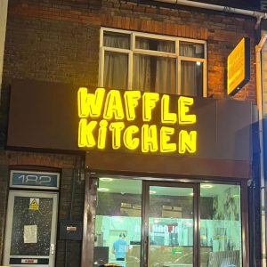 Waffle Kitchen Project - Sign Company Luton | Professional Signage Company in Luton - Our Customers
