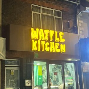 Waffle Kitchen Project 6 - Sign Company Luton | Professional Signage Company in Luton - Waffle Kitchen